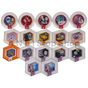 Disney Infinity 1.0 Series 2 Power Disc Lot of 17